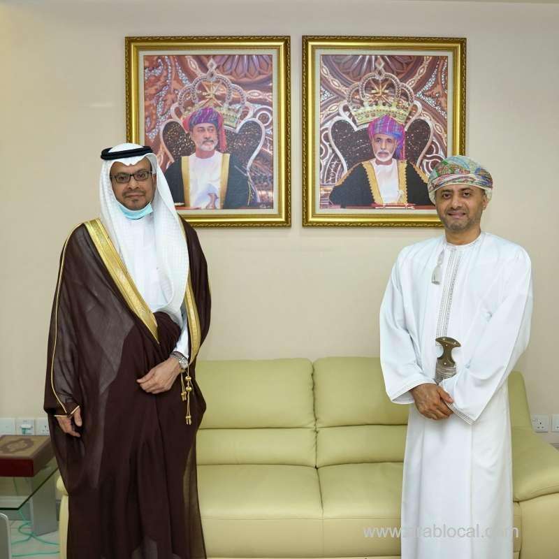 oman-olympic-committee-chairman-meets-ambassador-of-saudi-arabia,-palestine_kuwait