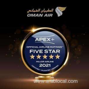 oman-air-receives-five-star-rating-from-apex_kuwait