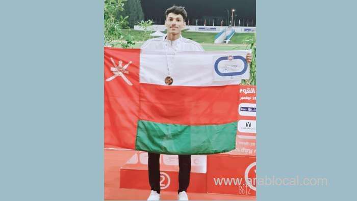 oman's-player-wins-gold-at-arab-junior-athletics-championships_kuwait