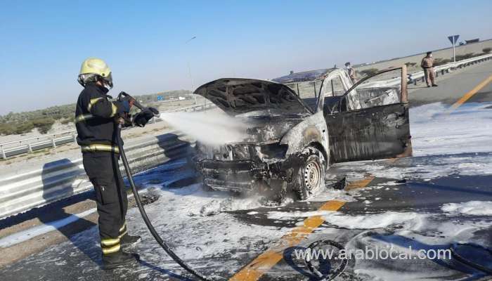 car-fire-doused-in-oman_kuwait