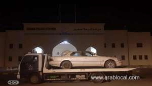 driver-arrested-for-drifting,-damaging-light-pole-in-oman---times-of-oman_kuwait